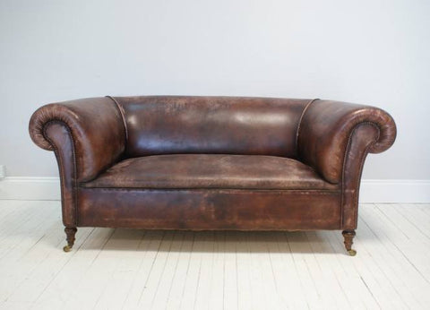 Brown leather Sofa