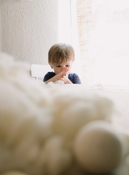 wool dryer ball diy