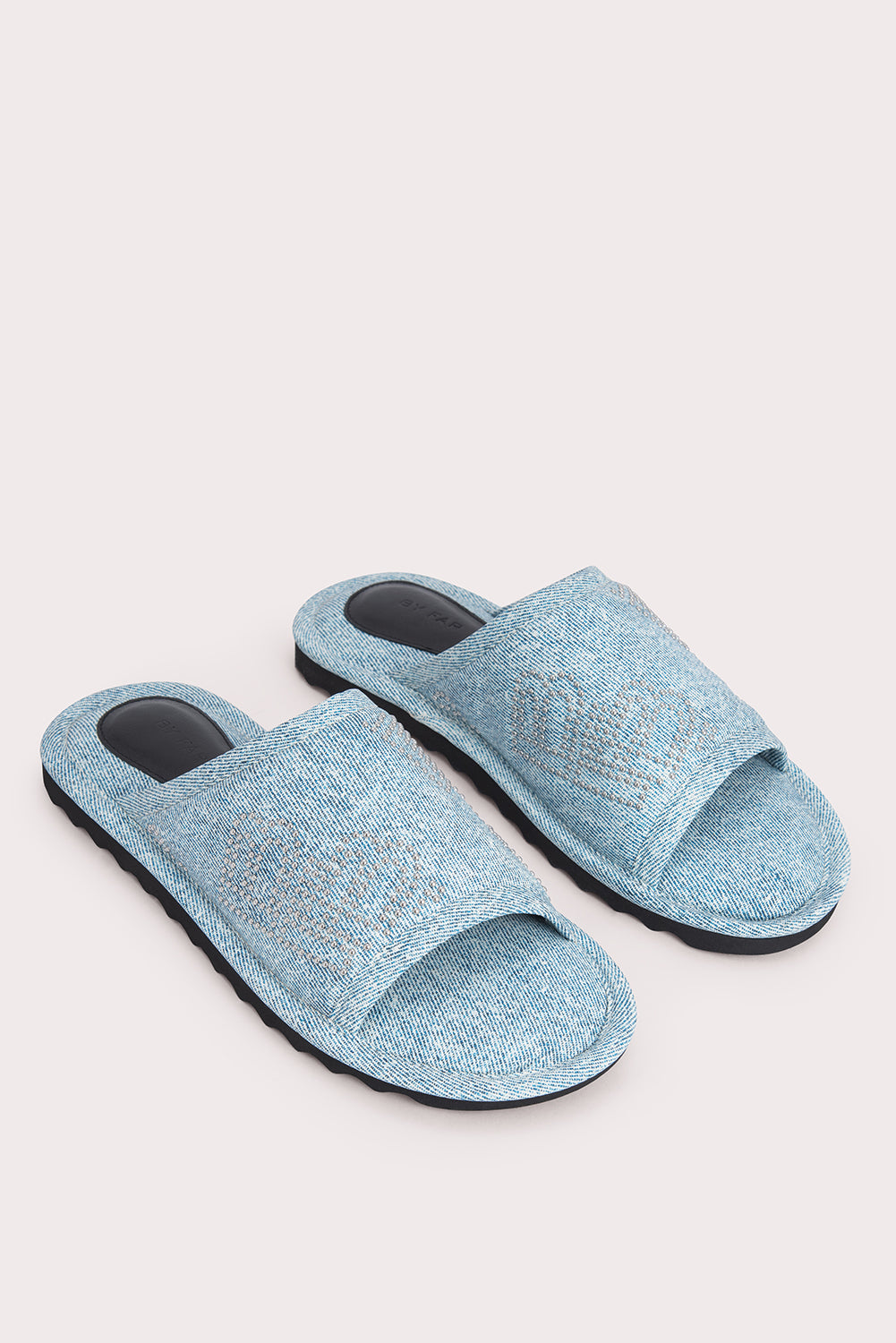 Ari Denim Stud Leather