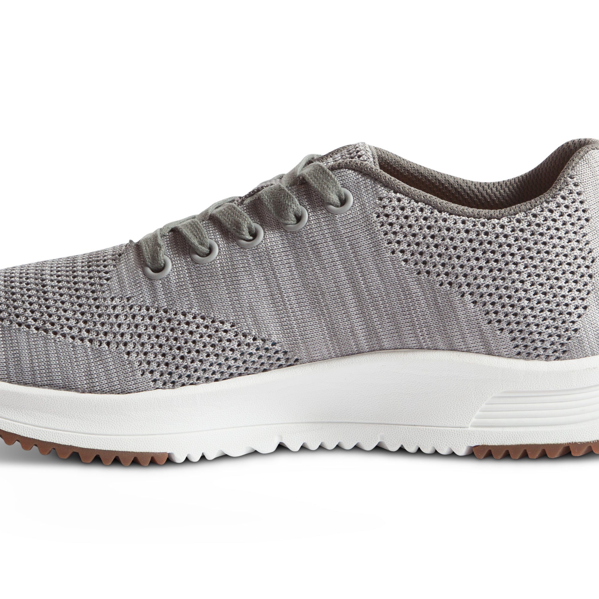 Tall Boy Trainer Knit - Light Grey 