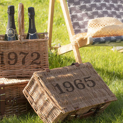 Personalised Special Date Classic Picnic Hamper