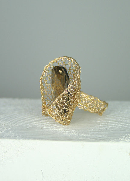 Precious Mesh Ring 15