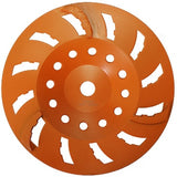 concrete grinding diamond disc orange