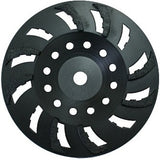 concrete grinding diamond disc black
