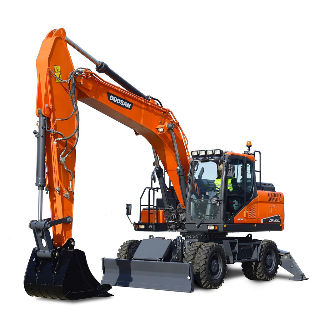 Hire Excavator - 20T wheeled | Mega Hire