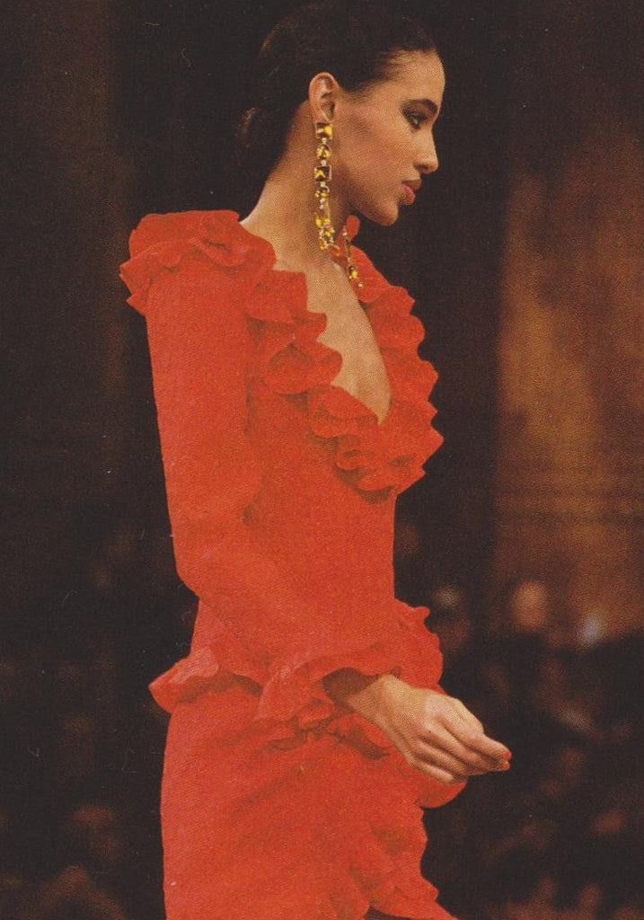 yves saint laurent couture 1987