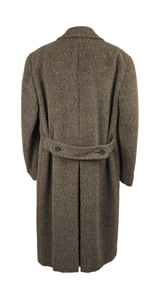 Lanvin 1980s Vintage Men's Alpaca Double-Breasted Overcoat ...