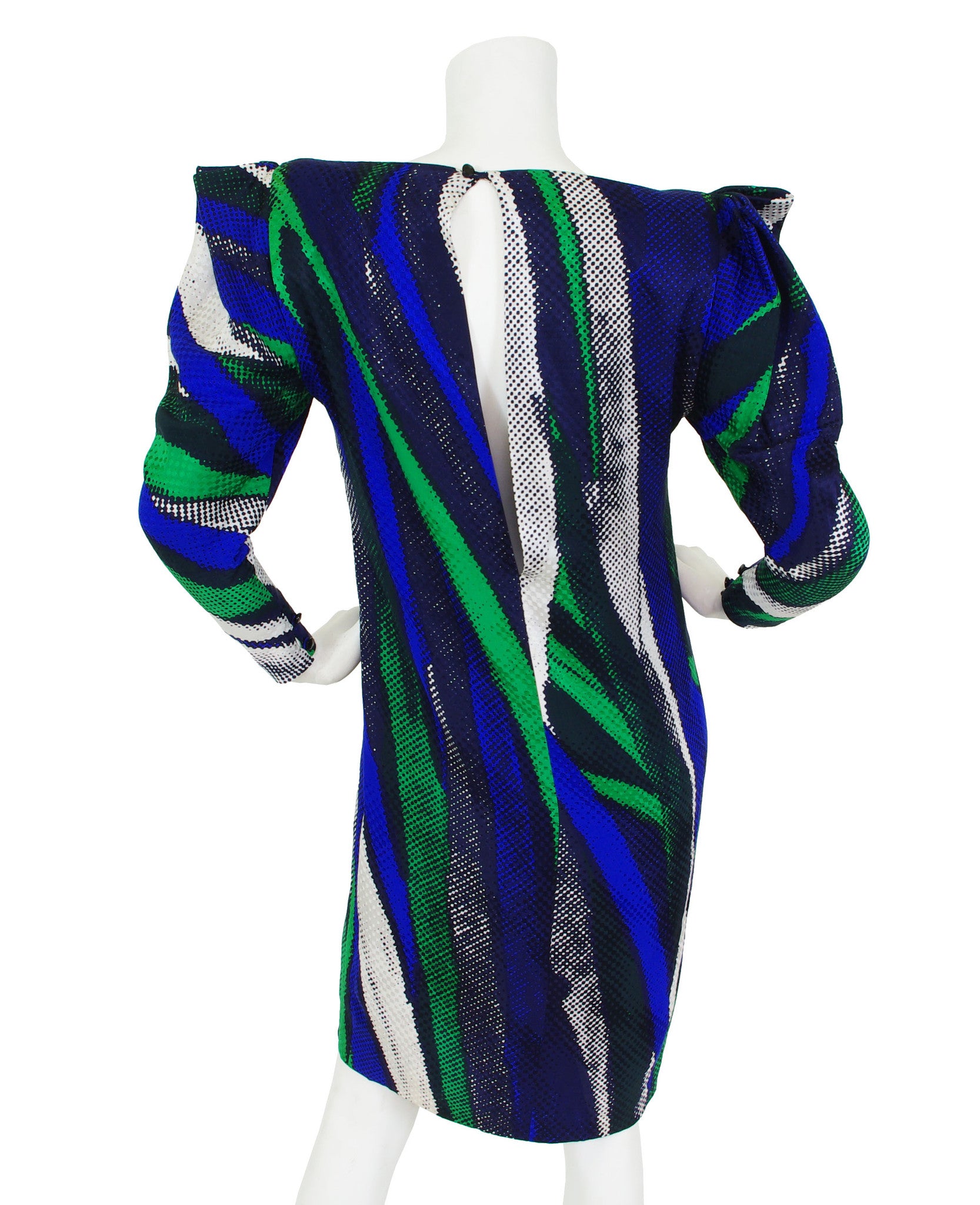 Andrea Odicini Vintage Couture 1980's Silk Avant Garde ...