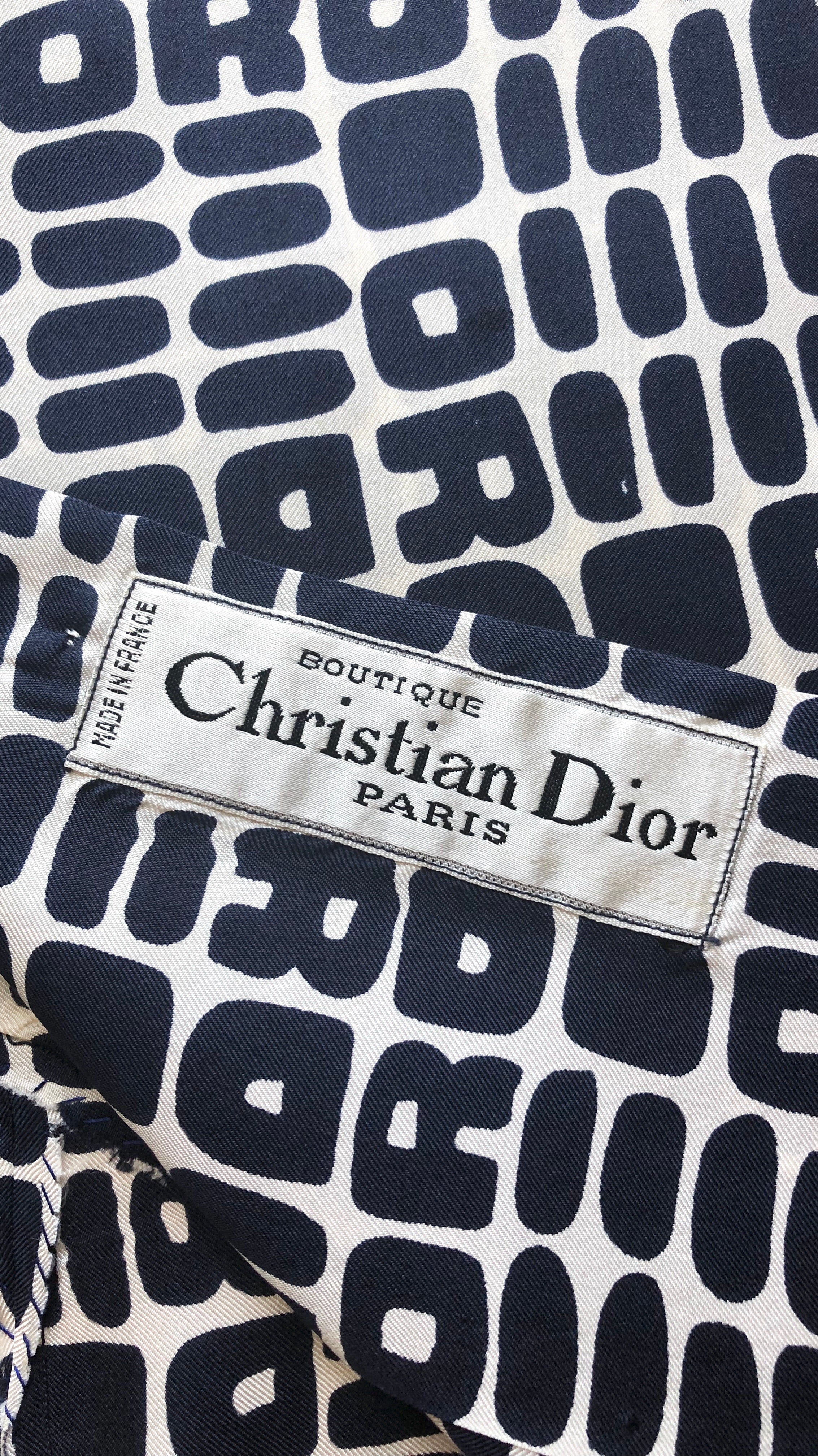 Christian Dior Boutique 1960s 