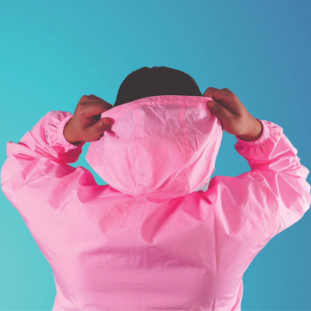 pink champion windbreaker