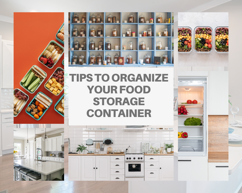 How to get organised in the kitchen using storage containers