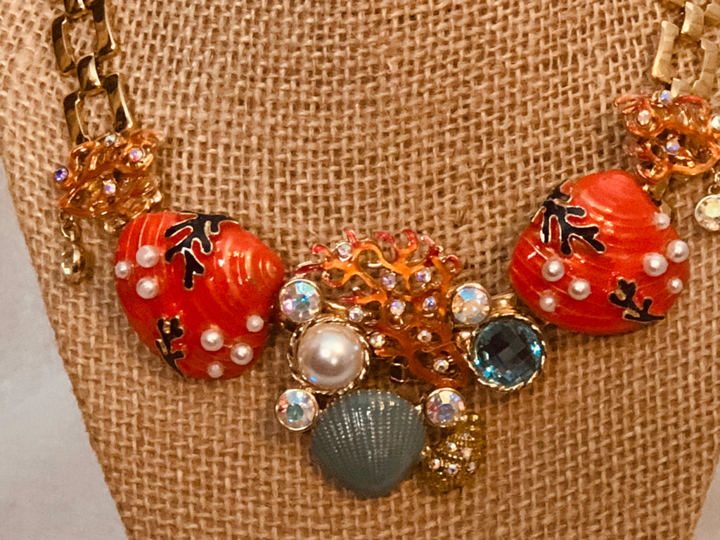 coral shell jewelry