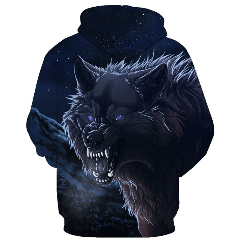 howling wolf hoodie