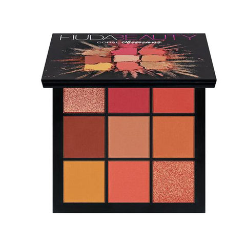 HUDA BEAUTY CORAL OBSESSIONS EYESHADOW PALETTE