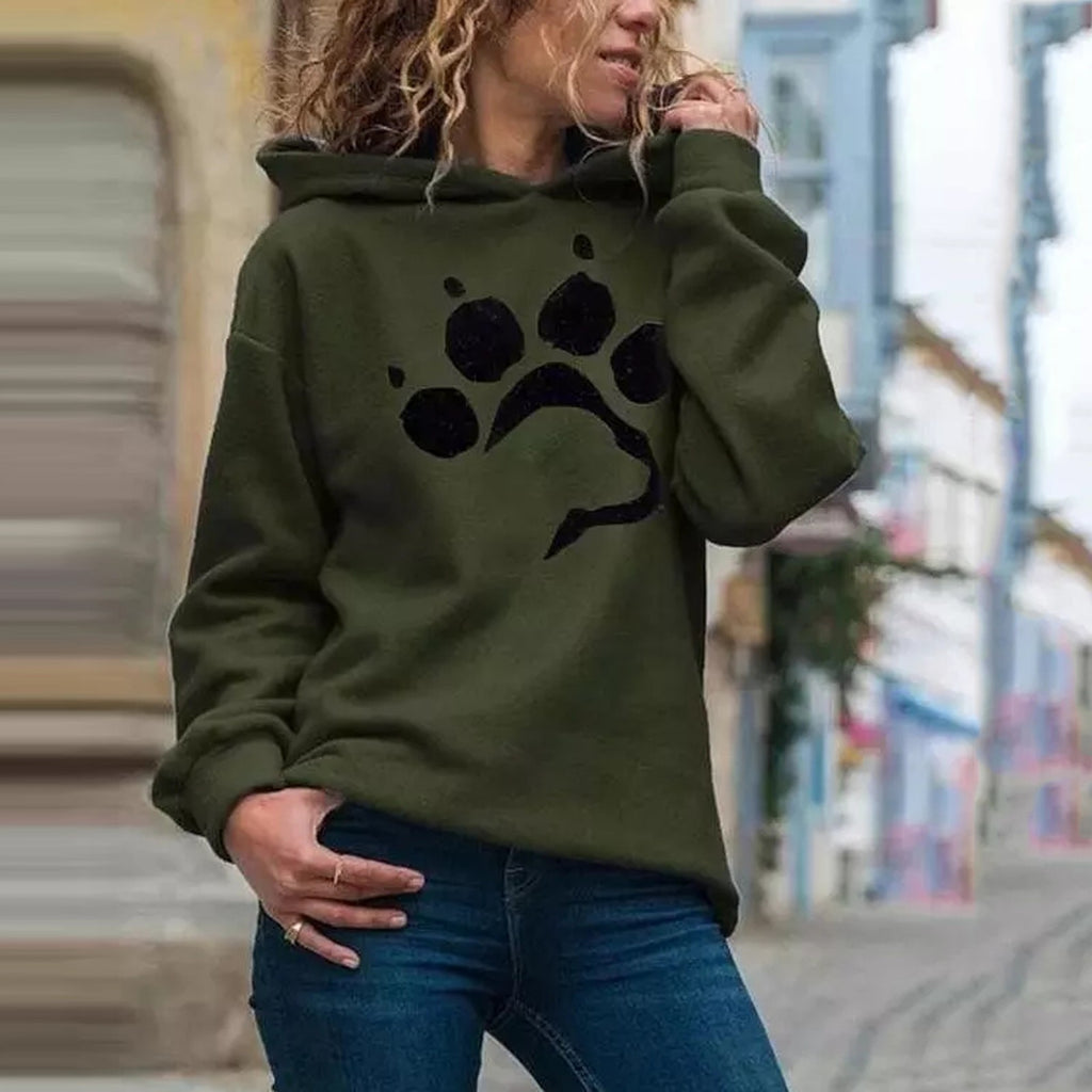 Dog Paw Print Women's Hoodies – In Deals We Trust