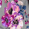 Ash and Orchid Floral Print