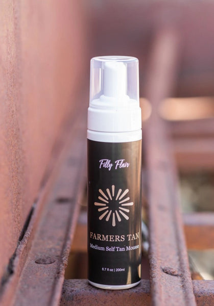 FARMERS TAN SELF TAN MEDIUM BRONZING MOUSSE BY FILLY FLAIR