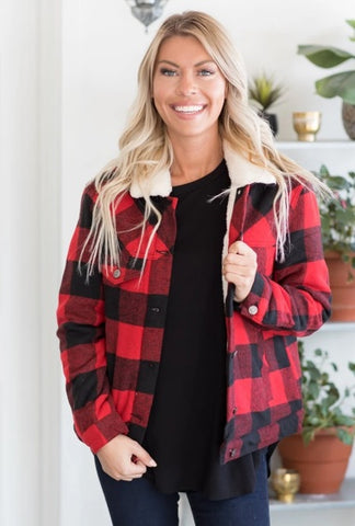 Womens Buffalo Plaid Fashion