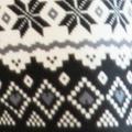 Black and White Fair Isle