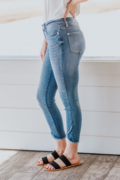 judy blue tulip hem jeans