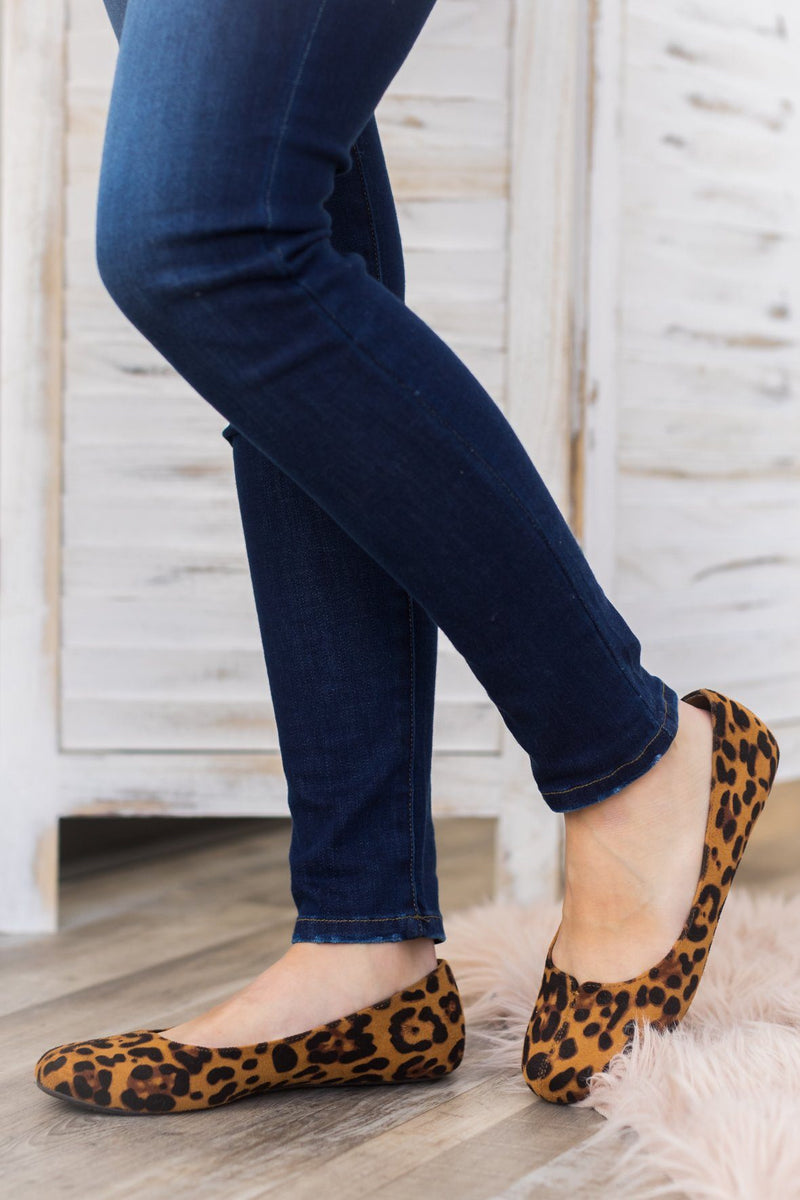 leopard print slide on shoes