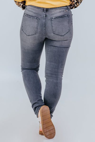 kancan grey jeans