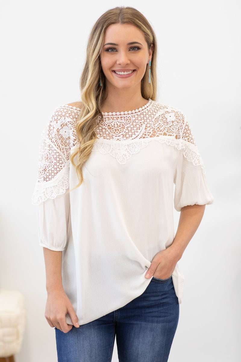 Cute Long Sleeve Tops | Shop 3/4 Sleeve Blouses | Filly Flair Page 2