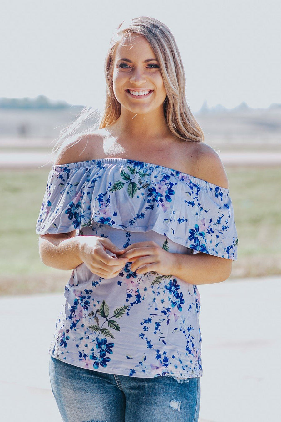 Shop our Floral Tops in several sizes and colors - Filly Flair