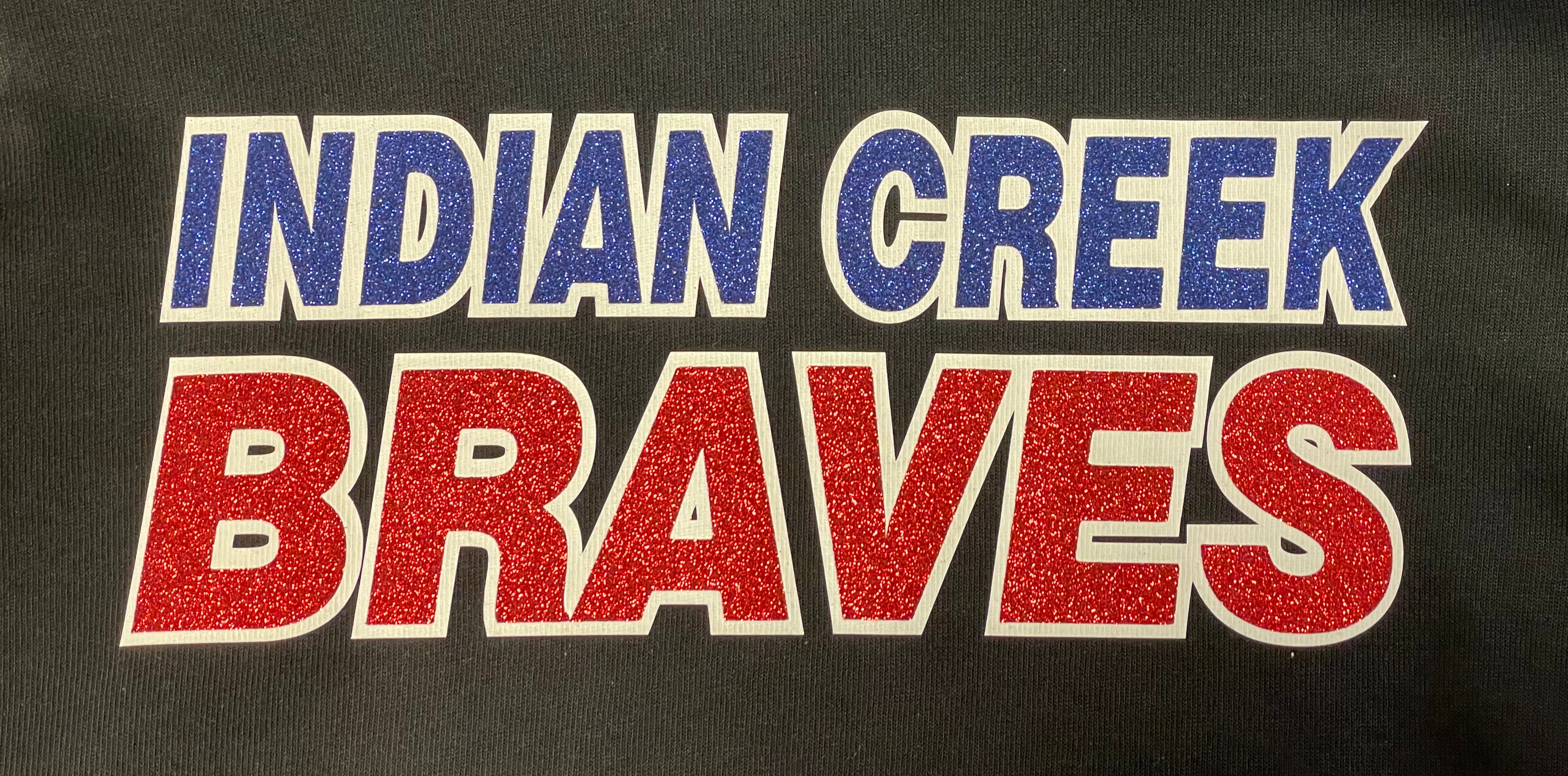 Indian Creek Braves Mascot Version Glitter Indiana PNG -  Finland