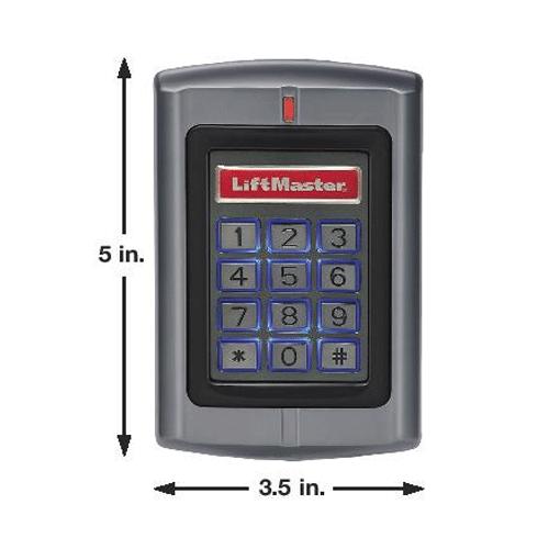 reprogramming liftmaster keypad