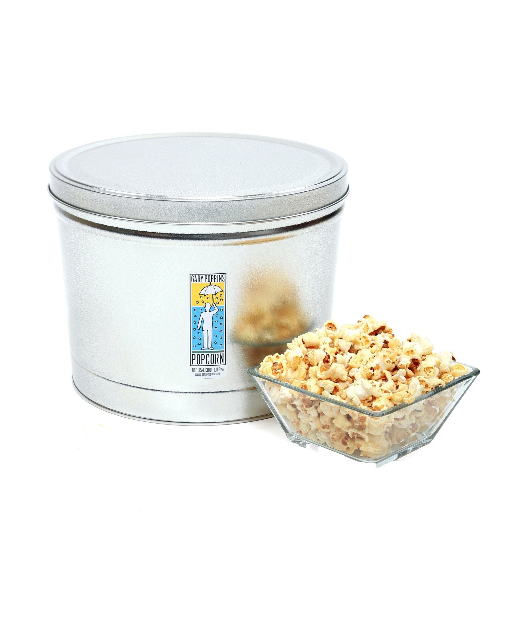 Kettle Corn - Gourmet Popcorn - 2 Gallon Tin