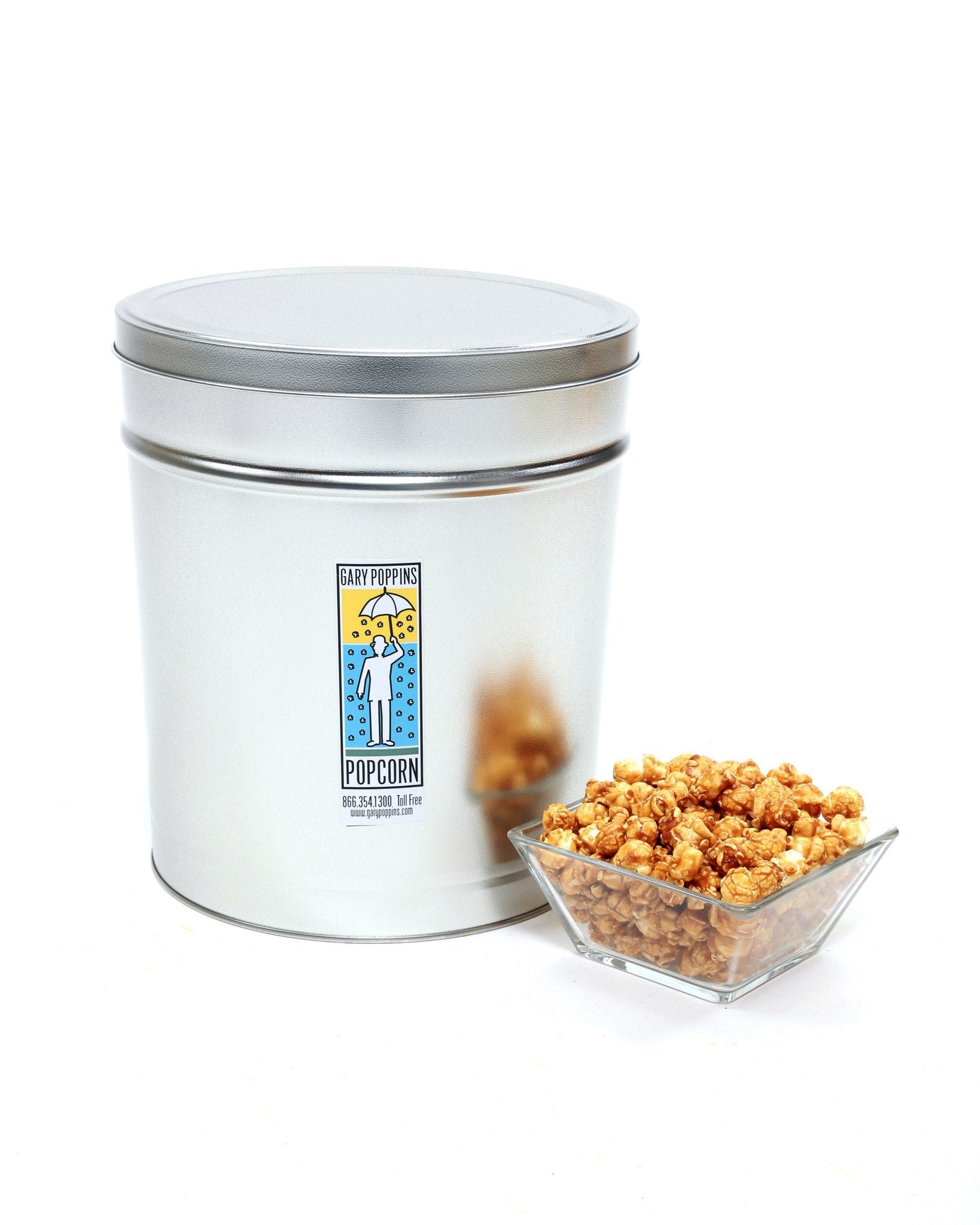 Classic Caramel - Gourmet Popcorn - 3.5 Gallon Tin