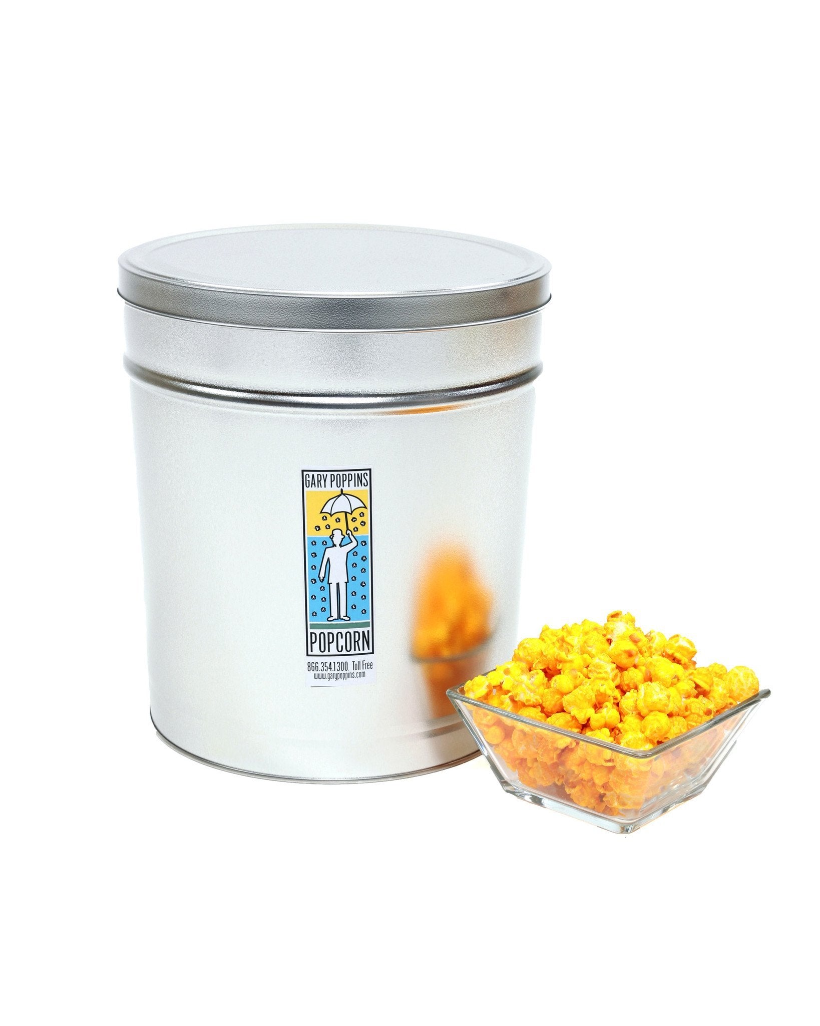 Classic Cheddar - Gourmet Popcorn - 3.5 Gallon Tin