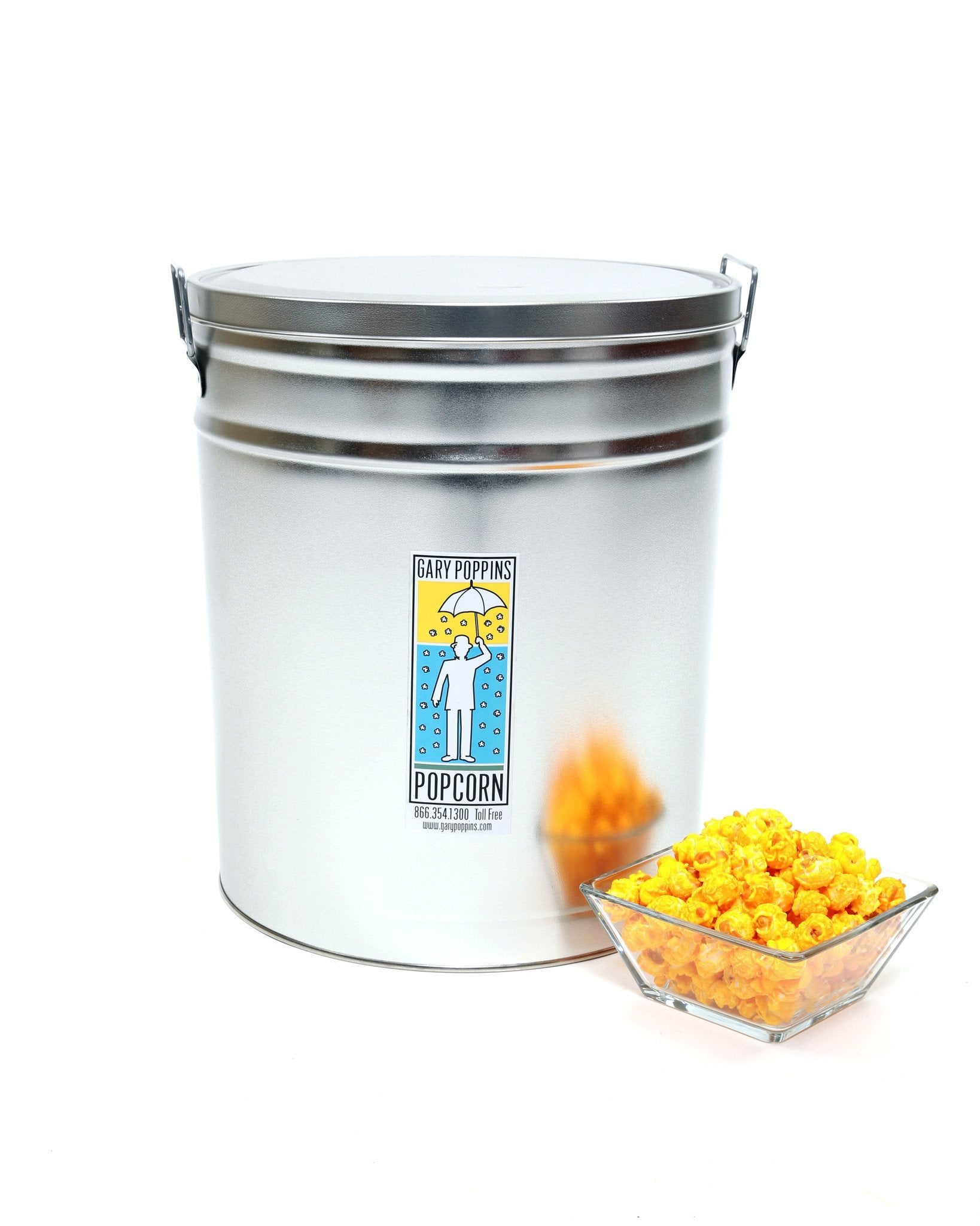 Classic Cheddar - Gourmet Popcorn - 6.5 Gallon Tin