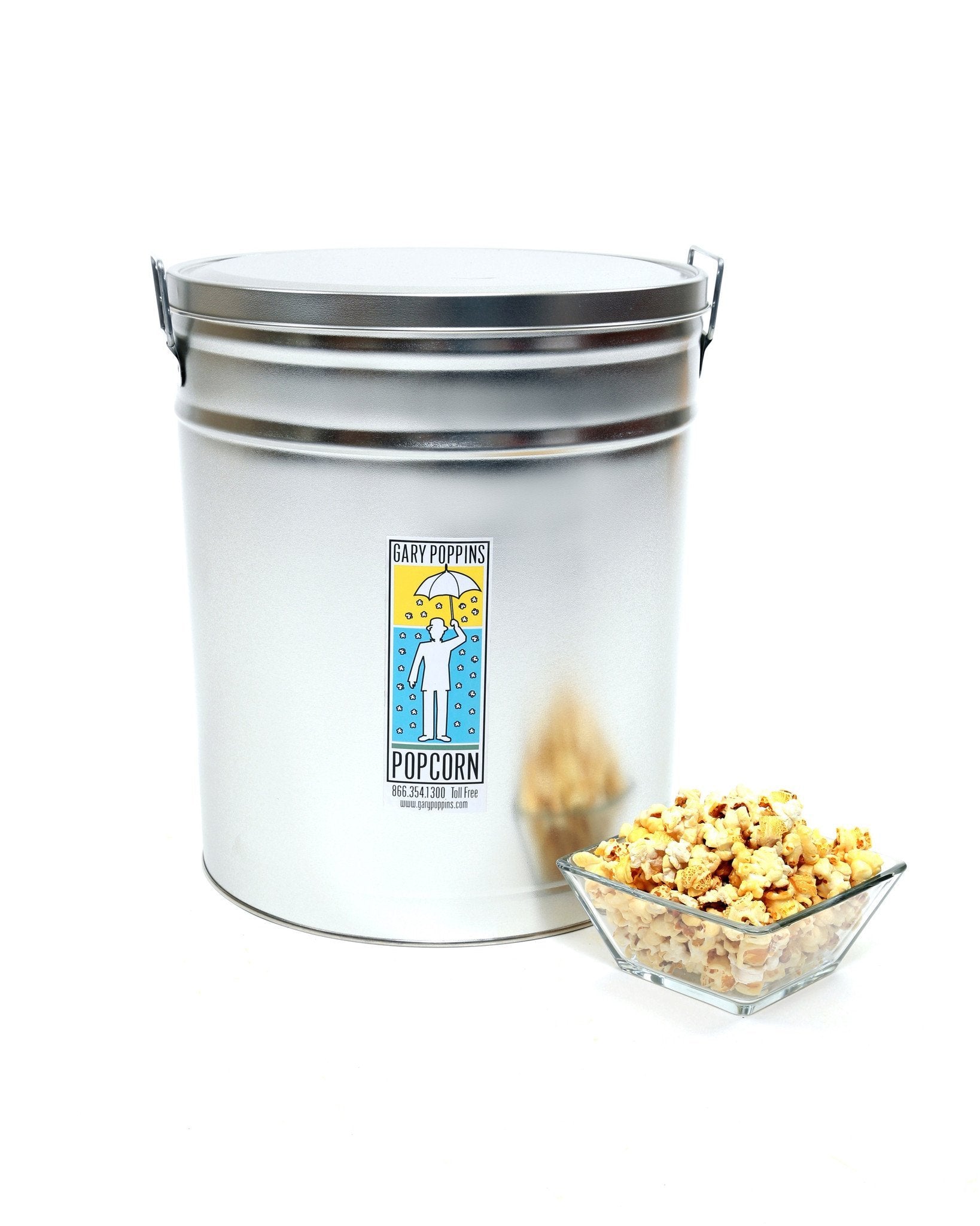 Kettle Corn - Gourmet Popcorn - 6.5 Gallon Tin