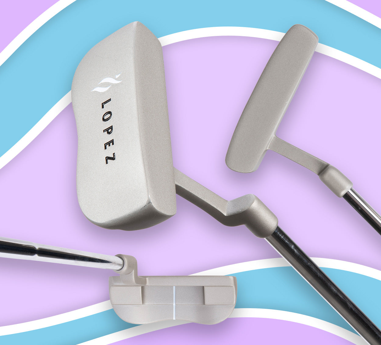 Nancy Lopez Package Set Blue/Lilac Putter