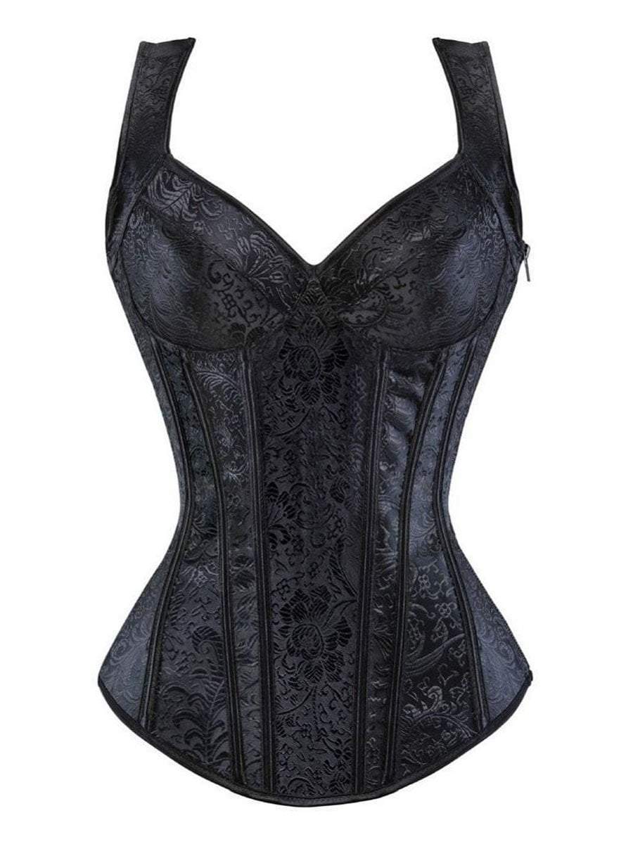 Lace Underbust Corset Gothic Busteris And Corsets Short Torso Waist Trainer  Hourglass Waist Cincher Sexy Corselet Black White X0823 From 13,78 €