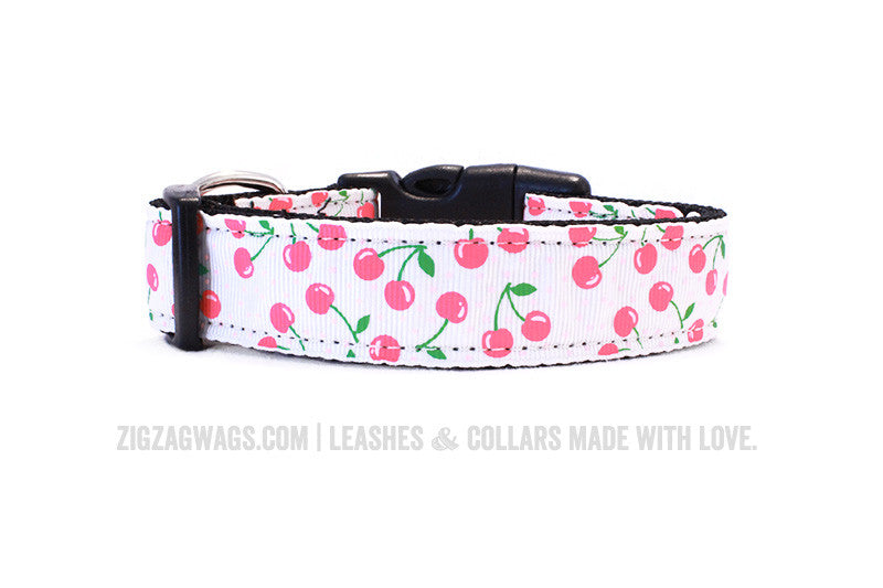  Limeloot Pink Daisy Dog Collar, Spring Summer Dog