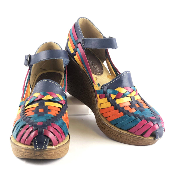 Platform Huaraches Footwear Pura Cultura Selva 5 