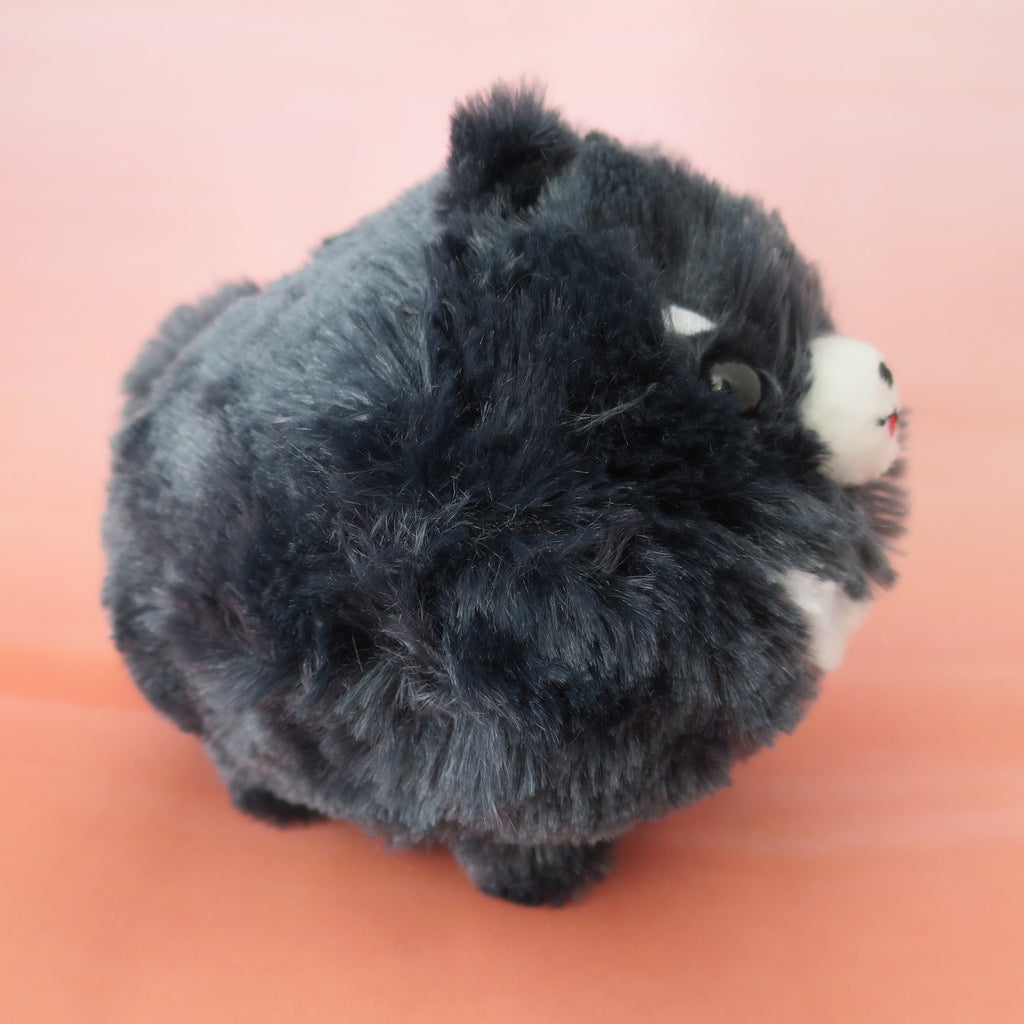 black pomeranian plush