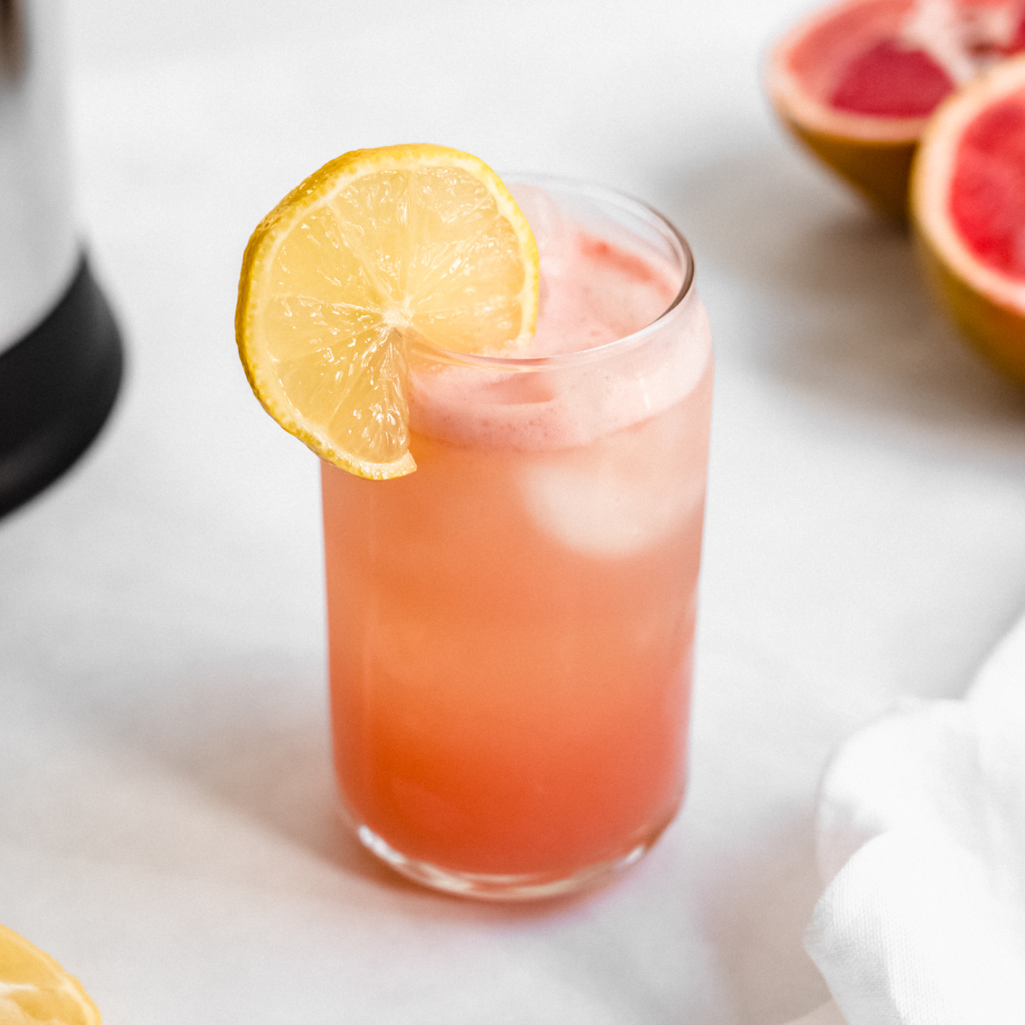 Small Batch Grapefruit Lemonade