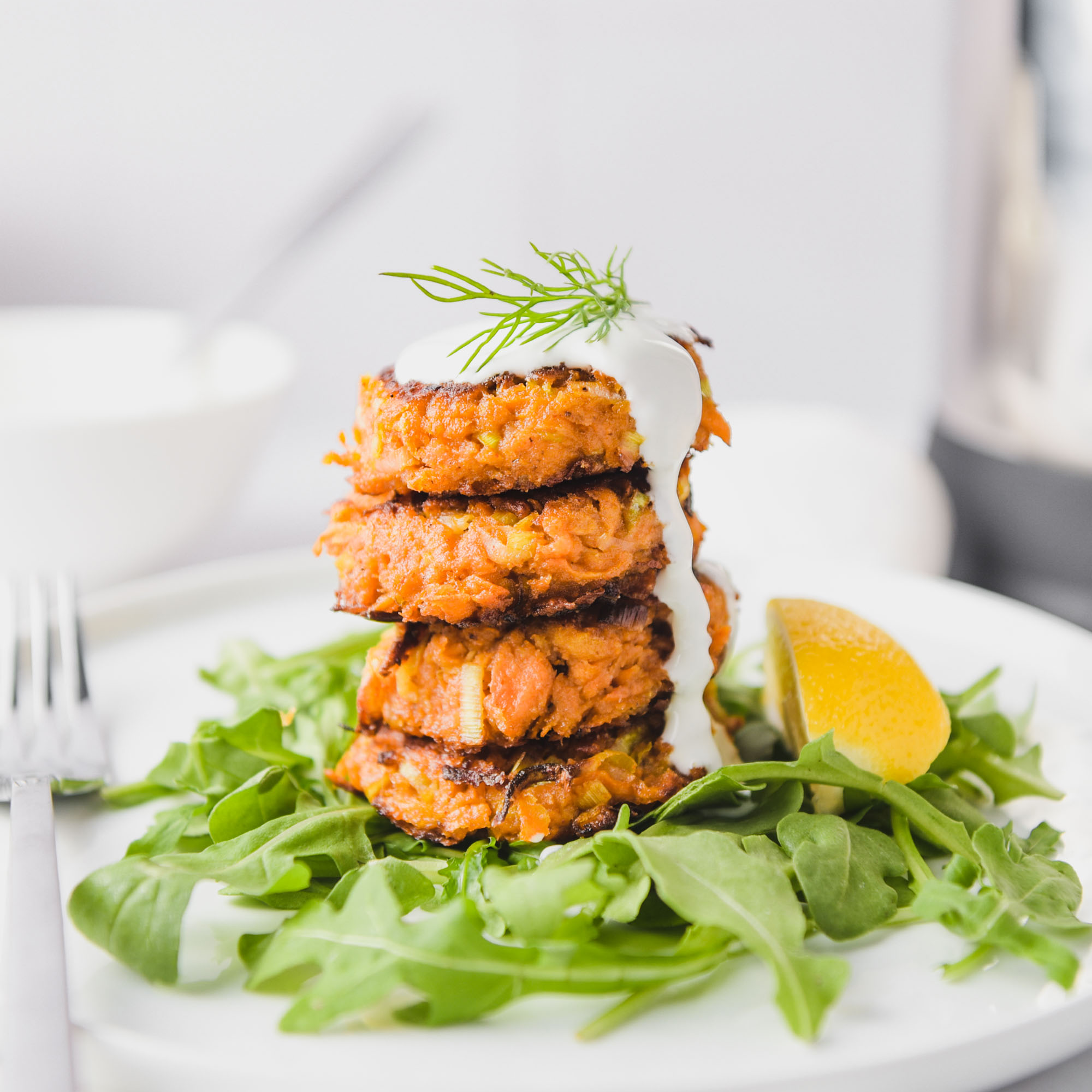 sweet potato fritters