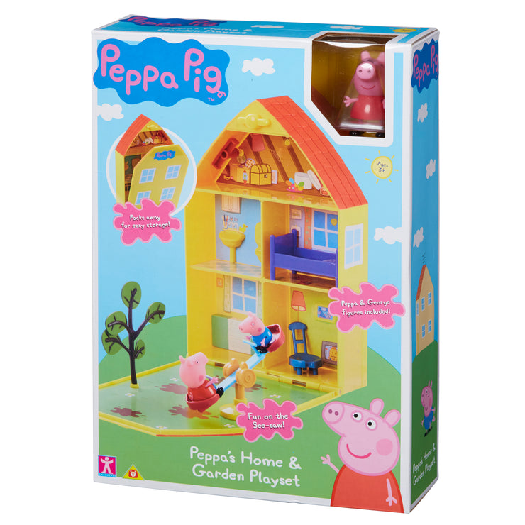 peppa pig seesaw playset