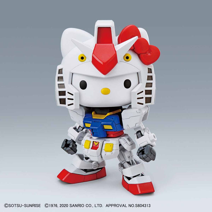 Hello Kitty Rx 78 2 Gundam Sd Ex Standard Toymana