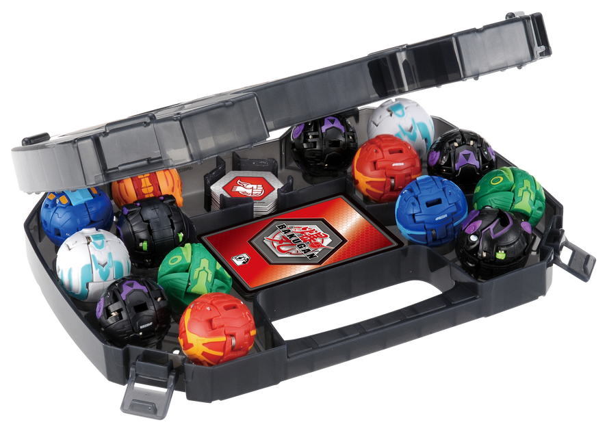 Bakugan Baku006 Storage Case 3 Black/Grey - Toymana