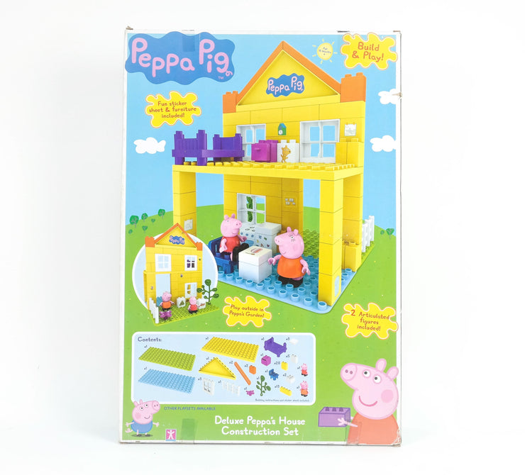 deluxe peppa's house construction set