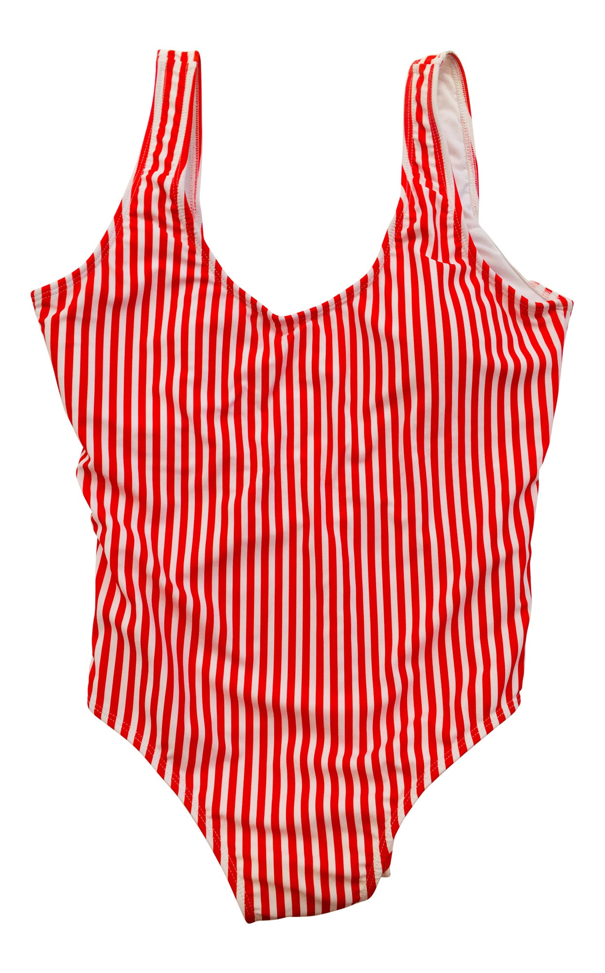 Red Stripes One Piece – Seaheaven Swimwear