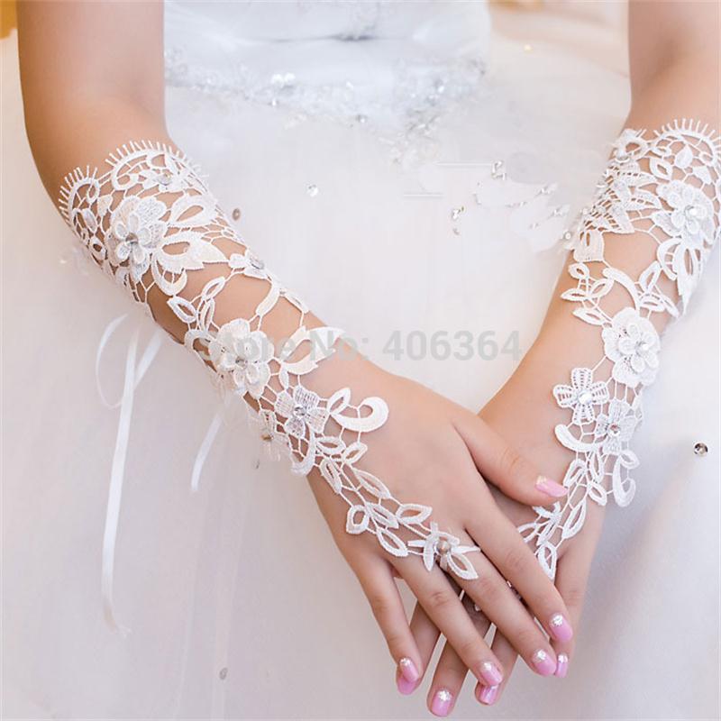 elbow length wedding gloves