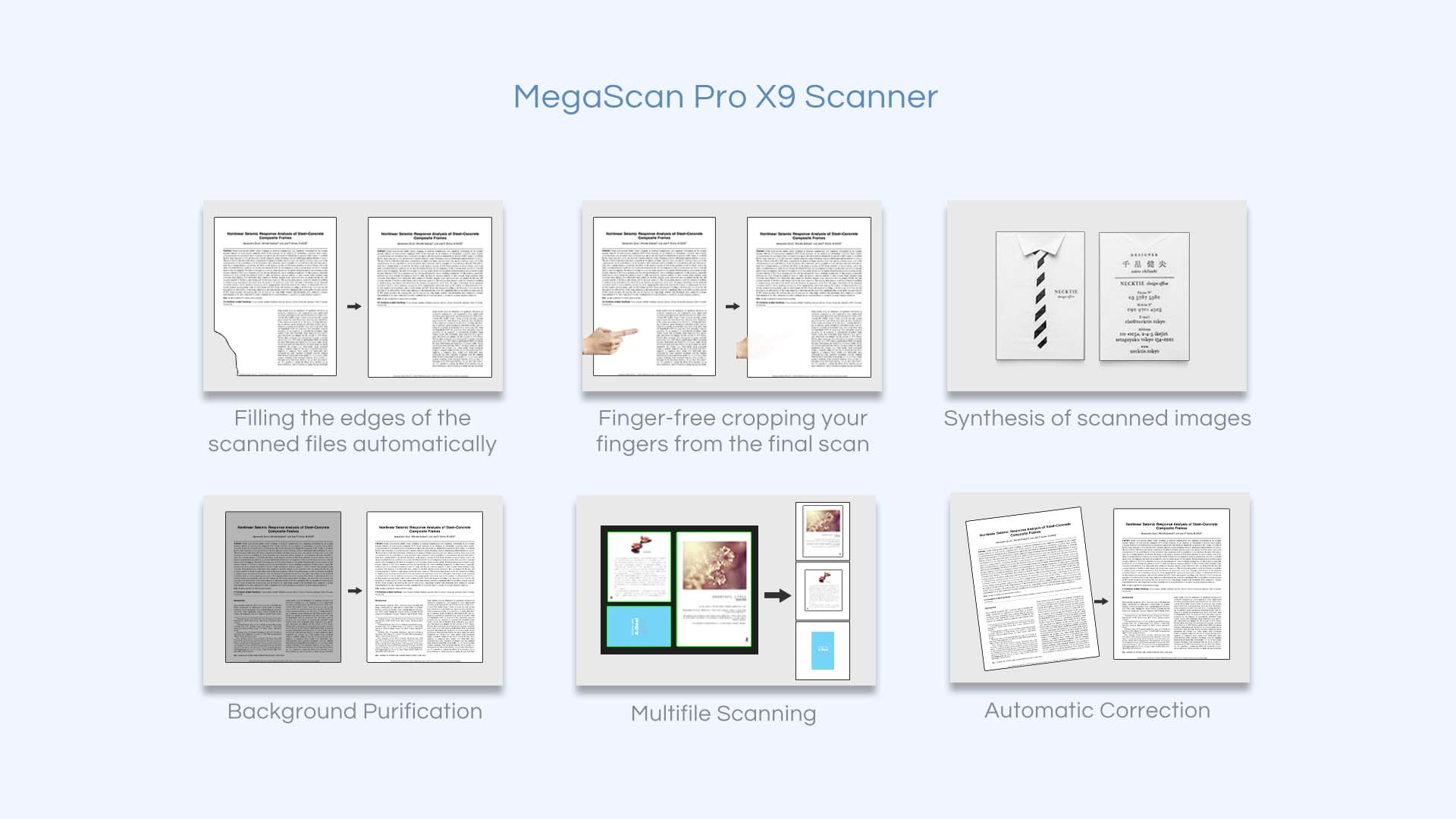 Megascan pro X9 book scanner