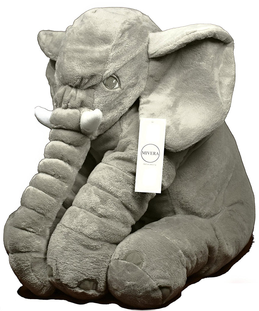 large stuffed elephant toy